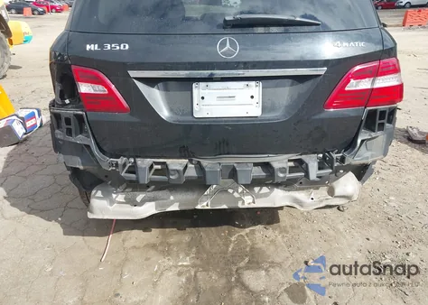 2013 Mercedes-Benz Ml 350 4Matic из США, поврежденный, VIN 4JGDA5HB0DA246513